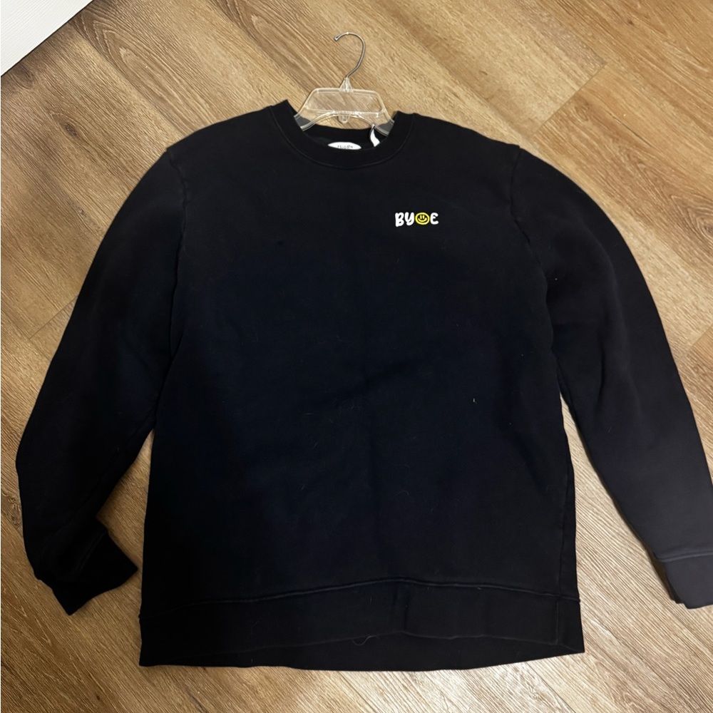 Peloton Black Crewneck Sweater